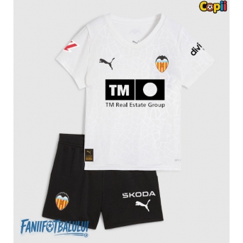 Valencia Echipament de Fotbal Replică 2025-26 Copii Acasa (+ Șorturi)